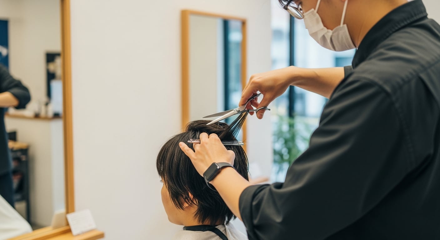 都城のフェード×クロップスタイル事例、お客様の声 | メンズ短髪理美容室「Raum(ラウム)」