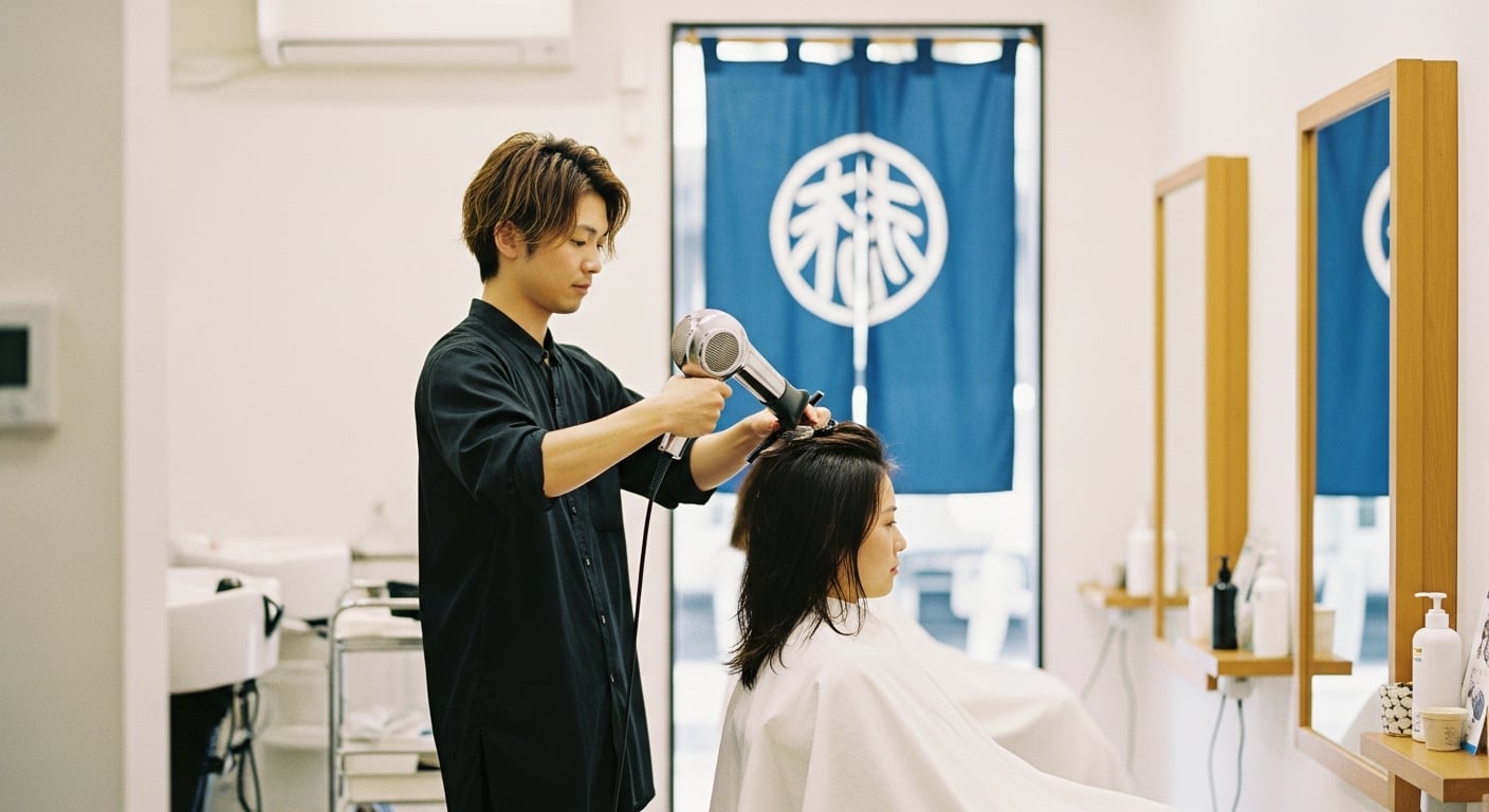 はじめてのコームオーバーin都城、セットの手順 | メンズ短髪理美容室「Raum(ラウム)」